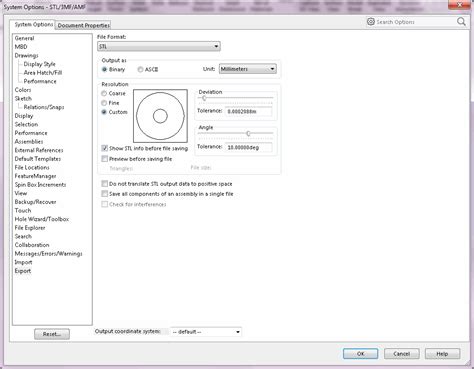 solidworks save as stl|Export To STL In SolidWorks: How.